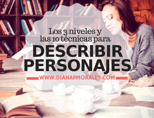 Los 3 niveles y 10 técnicas para describir personajes en tu relato o novela